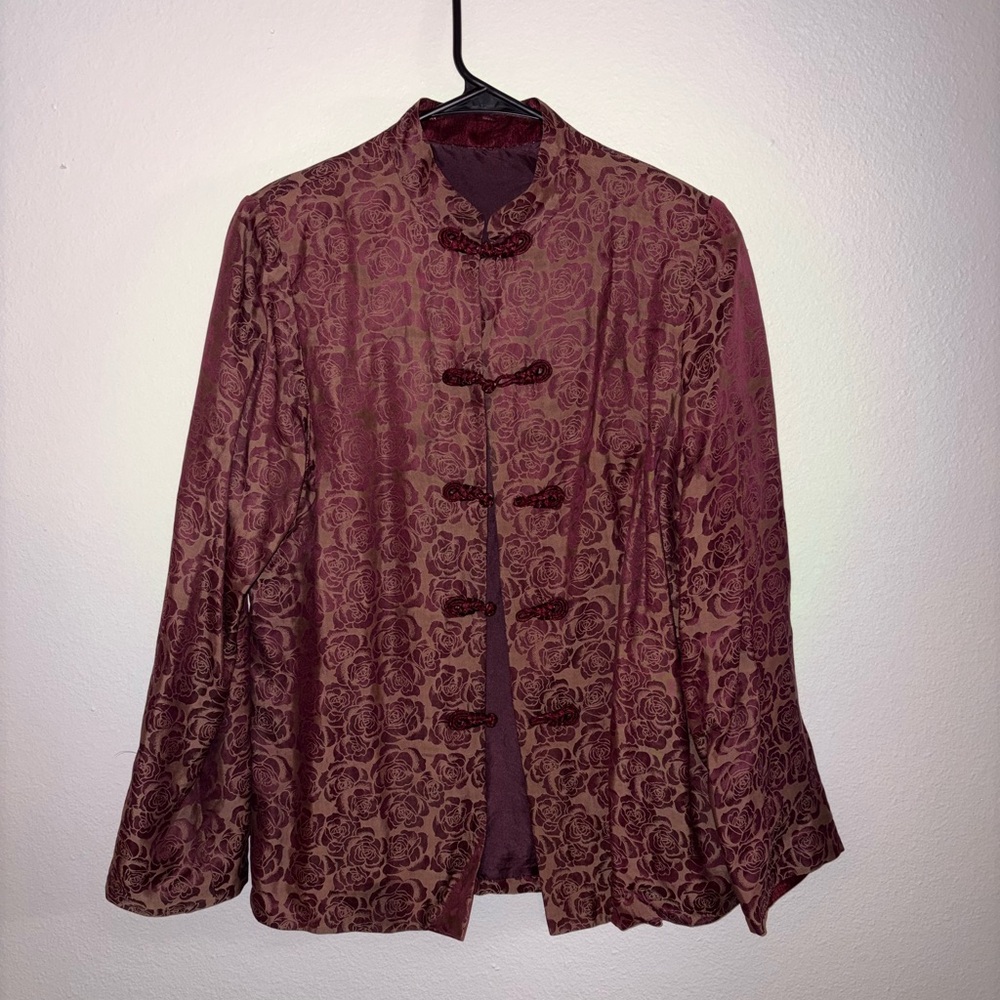 Vintage Tang Style Rose Jacket